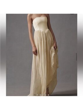 open lace back dress Free People Gold Pleated Mini Dress (SzXS) – The Thrifty Hippy